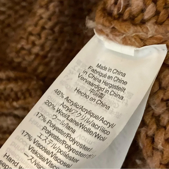 Madewell Pointelle Bubble Sleeve Sweater Small - Picture 4 of 6